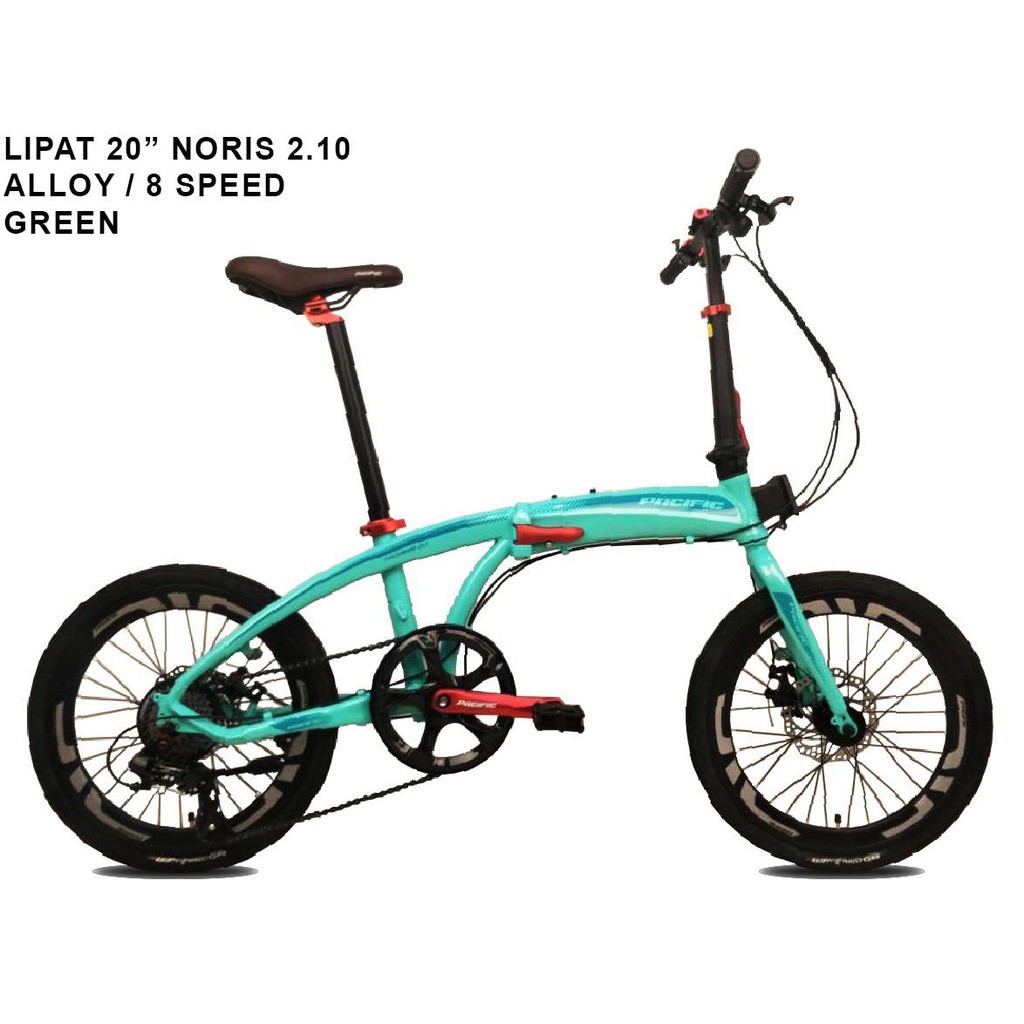 Sepeda Lipat 20 inch Pacific Noris 2.1 Terbaru Sepeda Murah Shopee