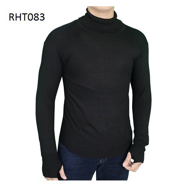 TURTLENECK PRIA Sweater lengan panjang longsleeve distro