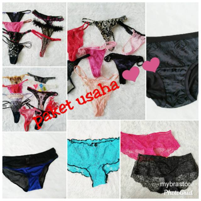 Grosir underwear paket usaha pakaian dalam Shopee Indonesia