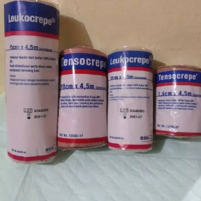 Jual Tensocrepe Leukocrepe Perban Coklat Elastis | Shopee Indonesia