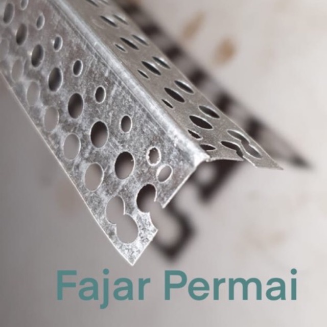 Jual Corner bead / siku partisi gypsum panjang 3 meter