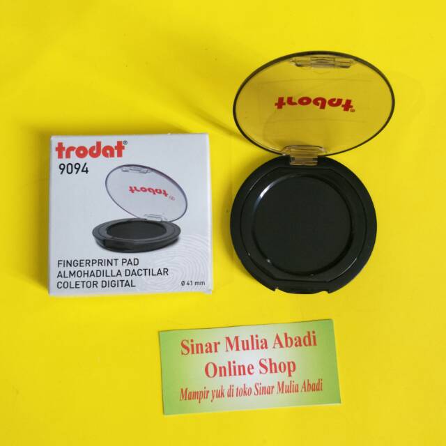 Jual STEMPEL SIDIK JARI / CAP JEMPOL TRODAT FINGER PRINT Shopee Indonesia