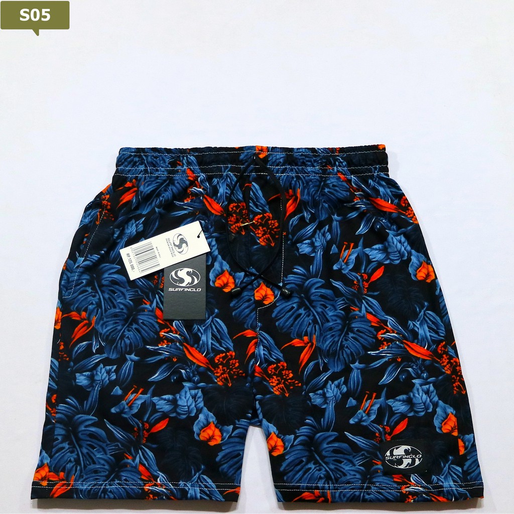 CELANA PENDEK BOXER SALUR Grosir Celana Boxer Pria Wanita Surfing Skate Dalaman PANTAI