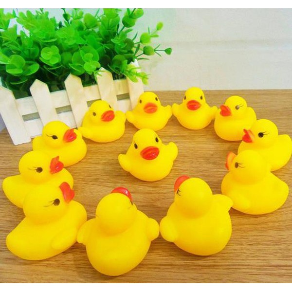 Jual Mainan Bebek Karet Isi 12Pcs | Shopee Indonesia