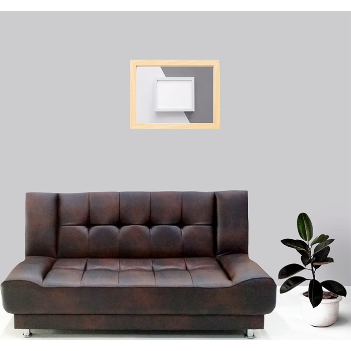 Jual Sofabed Sofa Bed Sofa Santai Sofa Keluarga Sofa Bed Oscar Coklat Sofa Marina Chitos | Shopee Indonesia