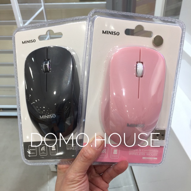 Jual MINISO SIMPLE AND COMFORTABLE WIRELESS MOUSE Shopee Indonesia