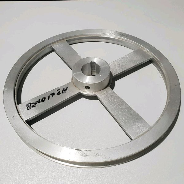Pulley Puli A1 - 10 inch as 25 mm pully alumunium | Shopee Indonesia