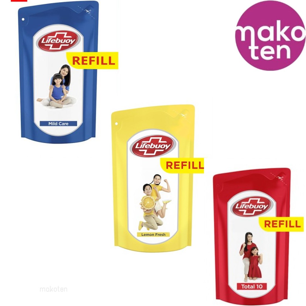 Jual LIFEBUOY BODY WASH REFILL 900ML Shopee Indonesia