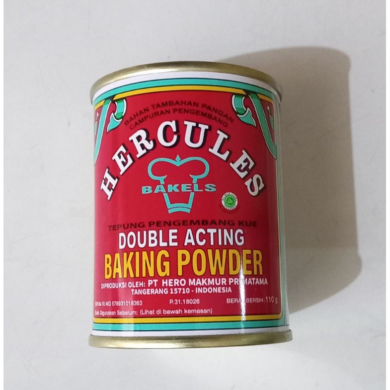 Jual BAKING POWDER HERCULES BAKELS DOUBLE ACTING 110 gr Indonesia