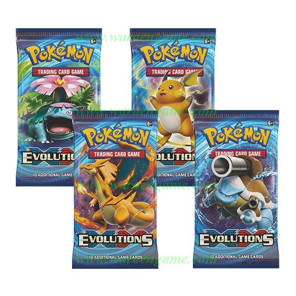 Jual Jual Pokemon Tcg Xy12 Evolutions Booster Pack Limited | Shopee Indonesia