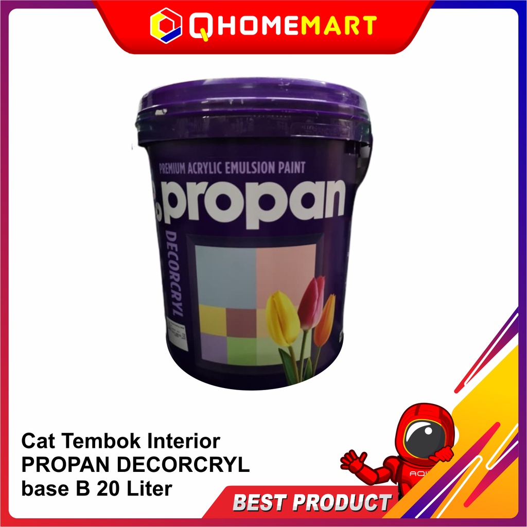 Jual Cat Tembok Interior PROPAN DECORCRYL base B 20 Liter Shopee