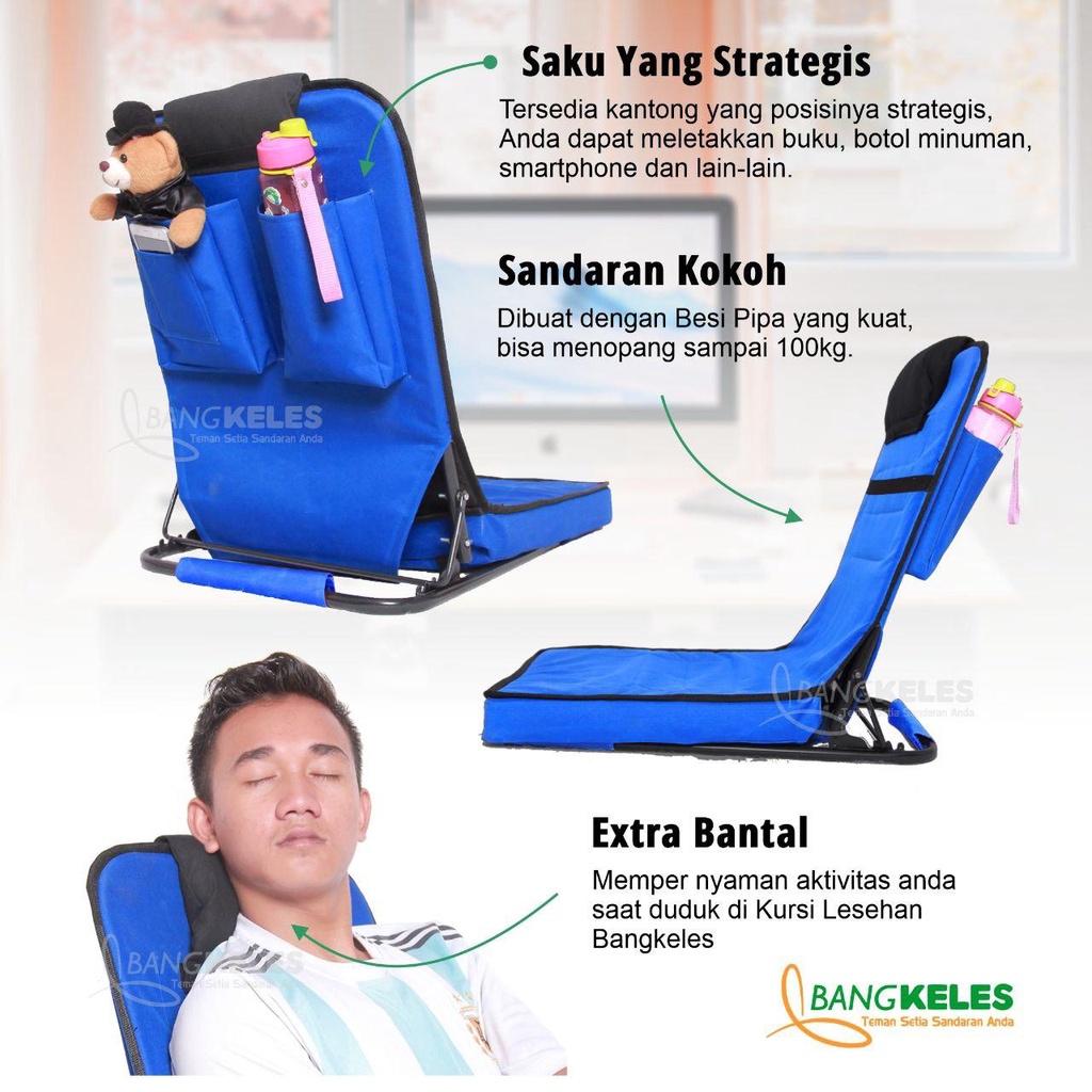 Kursi lesehan / kursi malas / kursi gaming / kursi lantai