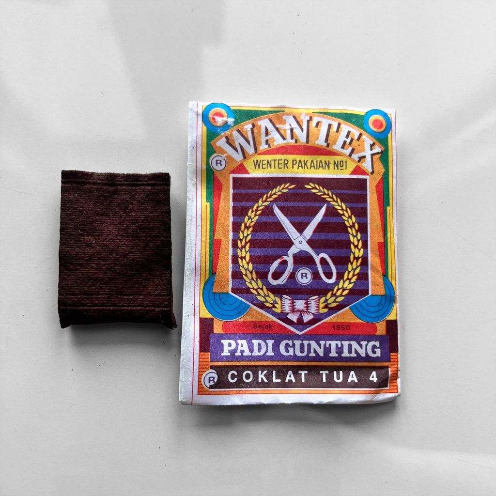 Jual Wantex Coklat Tua 4 Blimbing Indah Sablon Malang Wenter Padi Gunting Pewarna Kain Pakaian Green Textil Permanen Jeans Silk Green Kerajinan Craft Crafting Art Seni Warna Paint Painting Air Pewarna Colour