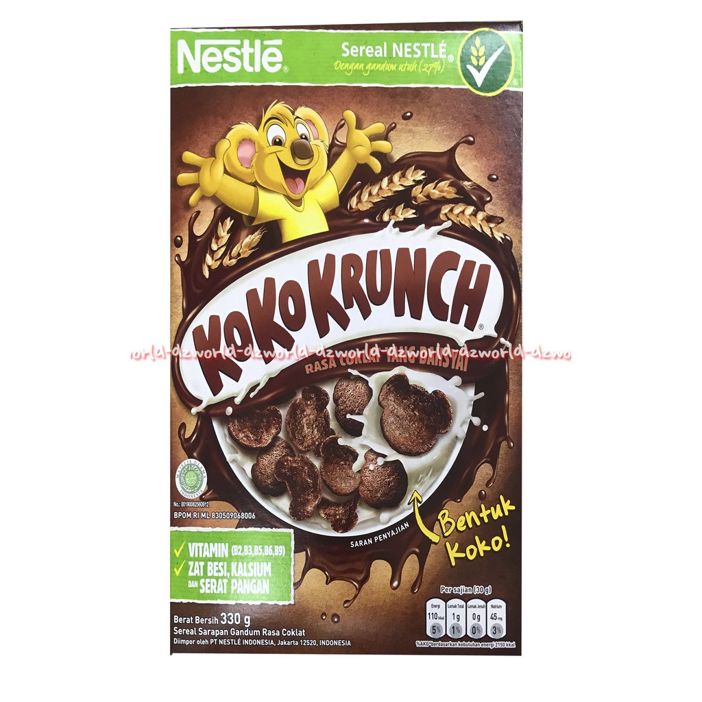 Jual Kokokrunch Nestle Koko Crunch Koko Krunch Seral Coklat Bentuk Koko 330Gr | Shopee Indonesia