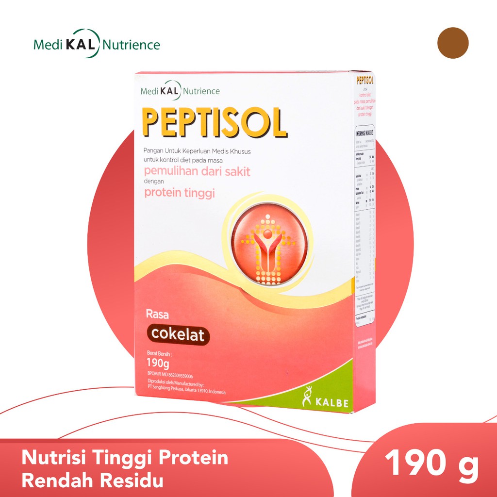 Jual Peptisol Coklat/Vanila 190Gr | Shopee Indonesia
