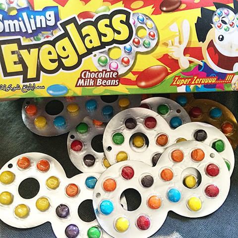 Jual Permen Smiling Eyeglass (Permen Coklat Kacamata) | Shopee Indonesia