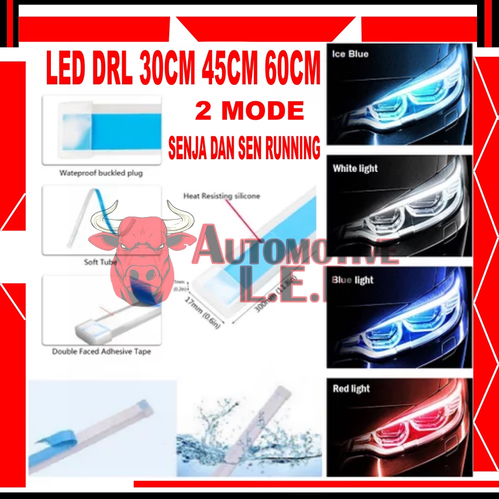 Jual ORIGINAL LAMPU ALIS SLIM 30 CM LAMPU ALIS GEPENG 30 CM LAMPU DRL