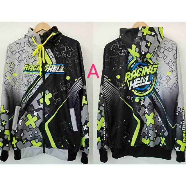 Jual Jaket Sweater Balap Racinghell,Racingstart,Racertees Original Fulltag & Label (Free Sticker) | Shopee Indonesia