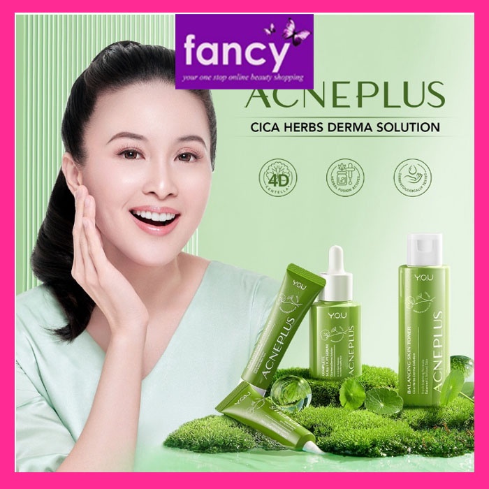 Jual YOU AcnePlus Spot Care Acne Treatment / Facial Wash 4D Centella