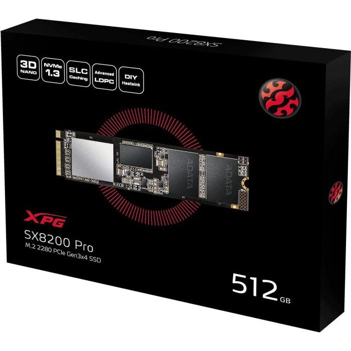 ADATA XPG M.2 2280 SSD PCIe Gen3x4 NVMe SX8200 PRO 512GB Shopee Indonesia