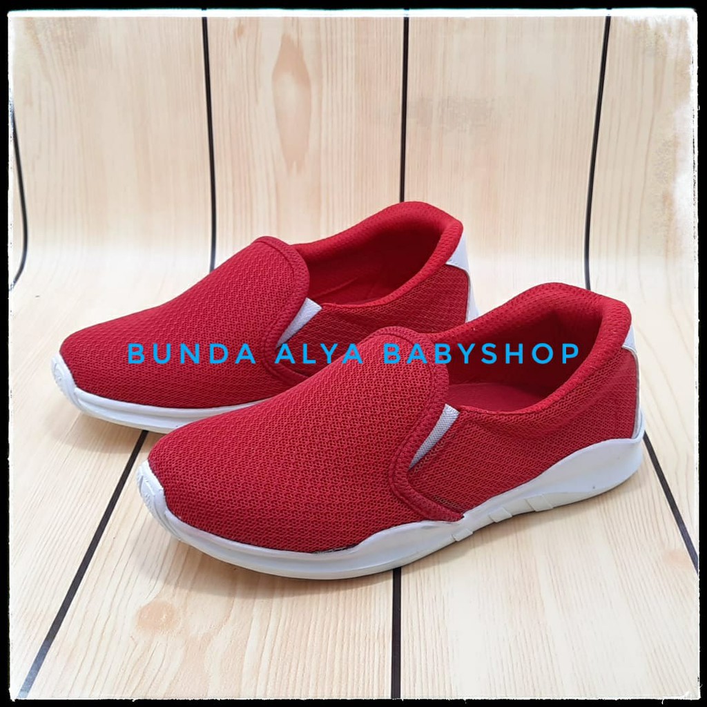 Sepatu Anak Laki Sport Usia 2 3 4 5 6 7 Tahun Size 22 35 Sport MERAH