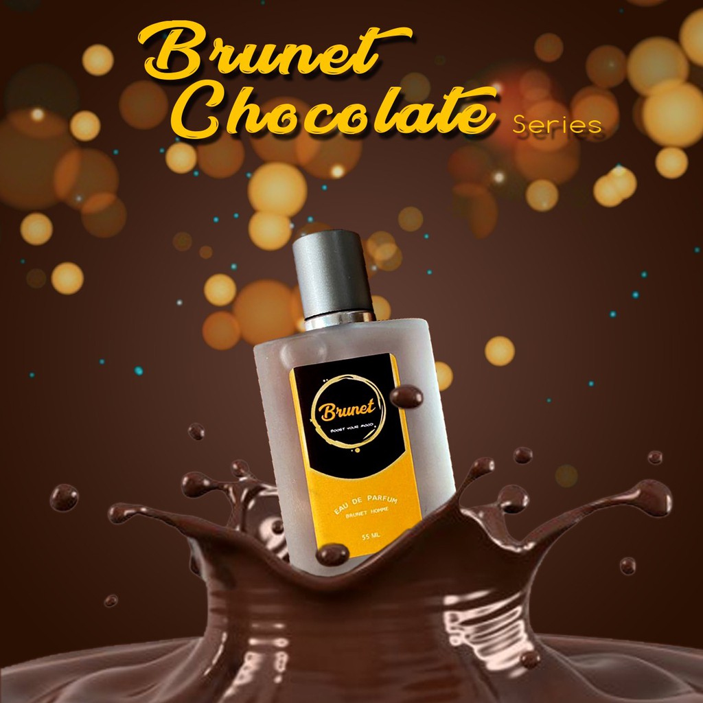 Jual Original Parfum Brunet Coklat Series - Parfum Pria Aroma Coklat Tahan | Minyak Wangi Cowo Coklat | Shopee Indonesia