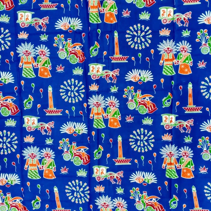 Motif Batik Ondel Ondel Contoh Motif Batik