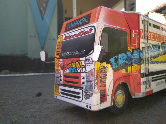 Livery Truk Isuzu Tawakal Indonesia 3 schöne wörter liebe