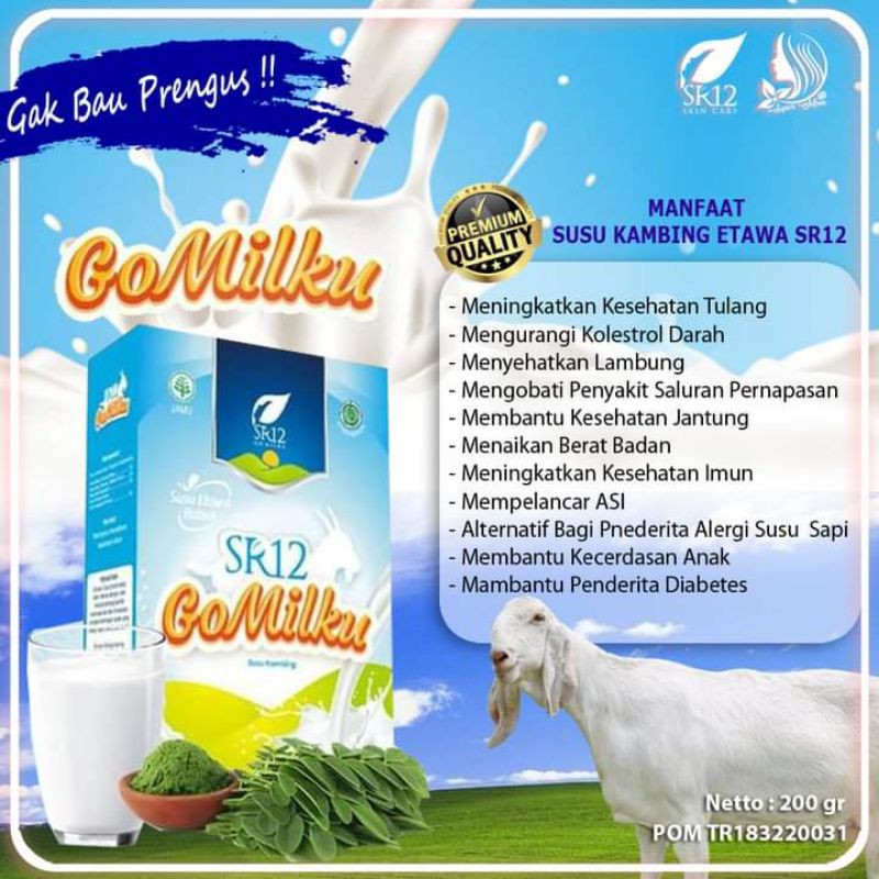 SR12 HERBAL SUSU ETAWA KUALITAS WAHID ATASI JANTUNG DIABETES MAGH ASMA  BOSTER ASI 200GR | Shopee Indonesia