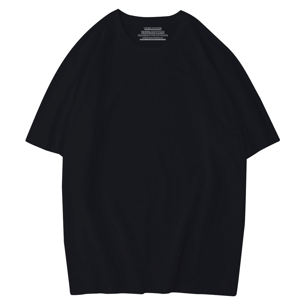 Jual T-Shirt Heavyweight Cotton - Kaos Polos Big Oversize - Kaos Basic Oversize Hitam | Shopee Indonesia