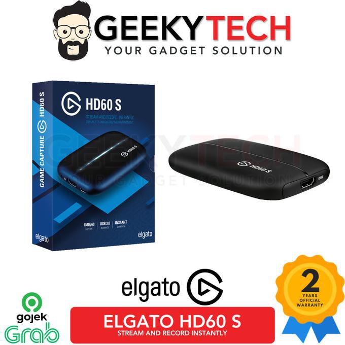 Jual Resmi Elgato Hd60S / Hd60 S Game Capture Stream Record Garansi Resmi 2 Thn Terbaru | Shopee Indonesia