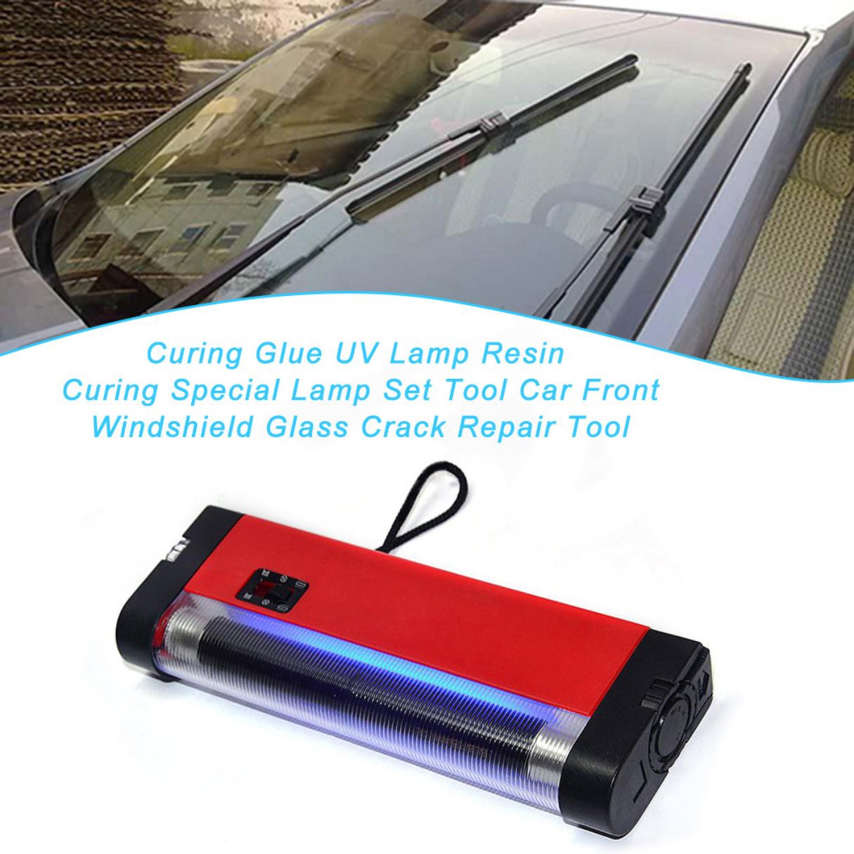 Jual Mbb 1Pc Alat Curing Lem Uv Resin Untuk Reparasi Retak Kaca Depan Mobil Indonesia|Shopee Indonesia