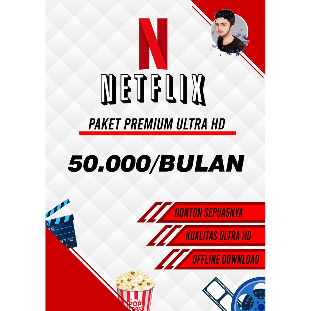 Netflix Premium Ultra HD Private & Share Shopee Indonesia