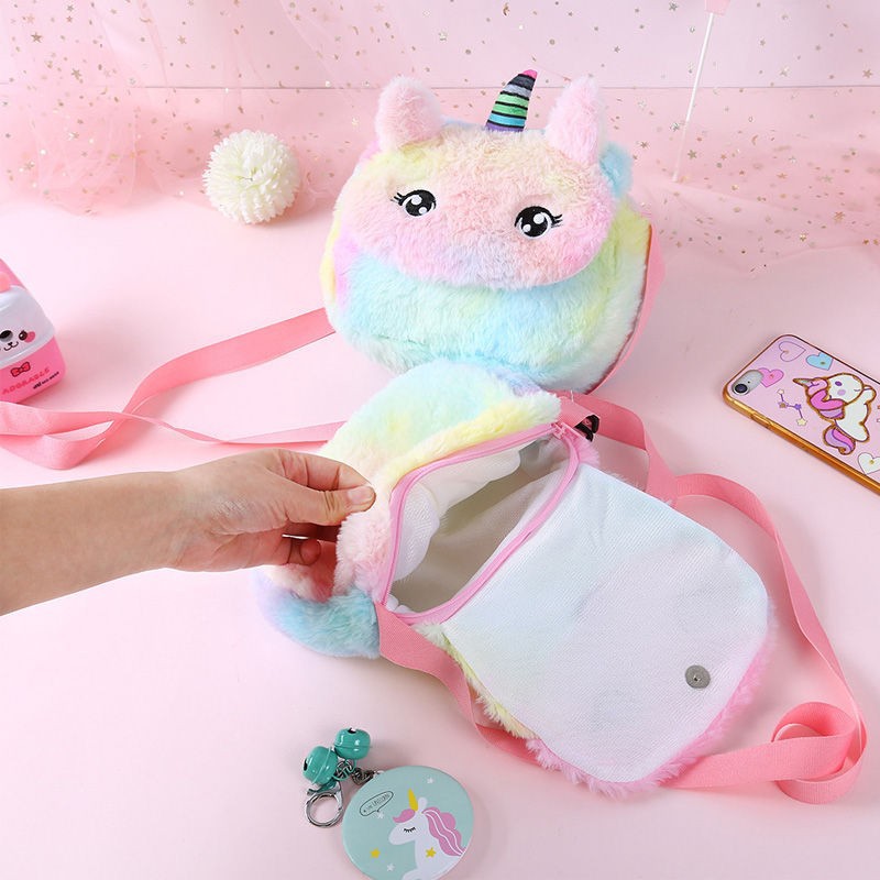 Tas Sling Bag Anak Tas Unicorn Boneka Plush Tas Selempang Anak Tas Unicron Anak Shopee Indonesia