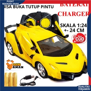 Jual Mobil Rc Remote Control Lamborghini Baterai Cas Sedan Sport Buka Pintu Mobil Remot Kontrol Terbaru Indonesia|Shopee Indonesia