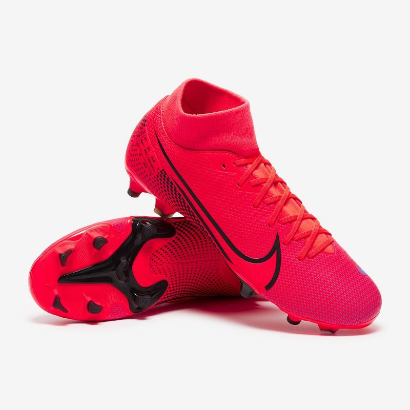 Jual Sepatu Bola Nike Superfly 7 Academy Fg Laser Crimson | Shopee Indonesia