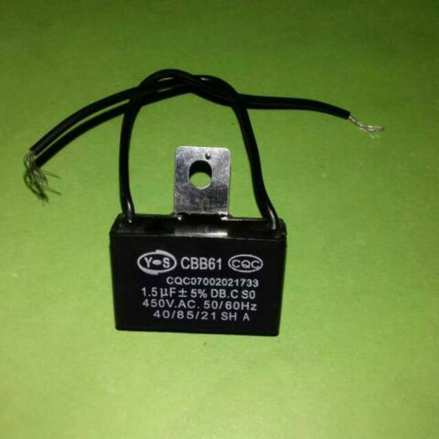 Kapasitor Capasitor Spare Part Kipas Angin 12" 16" Inch Inchi Meja