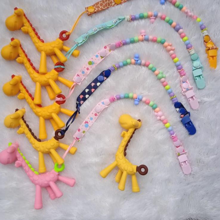 _➸ TEETHER JERAPAH Giraffe Silikon silicone Mainan Gigitan Bayi (Ready  stok) | Shopee Indonesia
