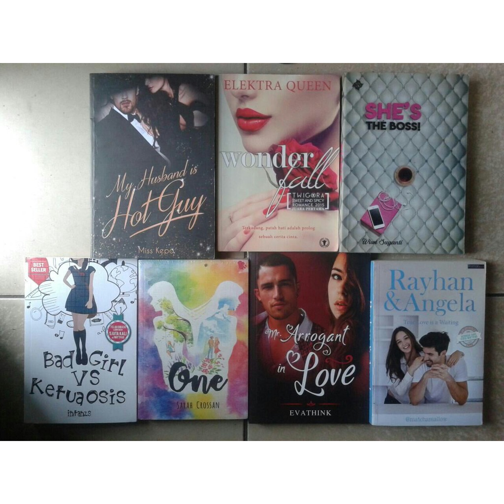 Novel Wattpad. Bahasa Indonesia Shopee Indonesia