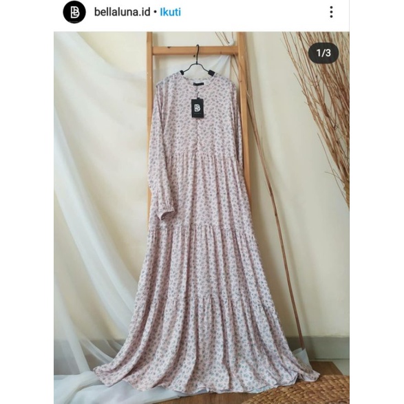 preloved gamis by BELLALUNA bukan atelier angelina qnanz jawhara syari