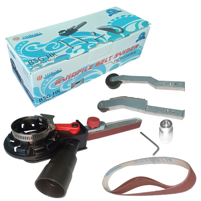 HIROKI Bandfile belt sander adaptor gerinda tangan