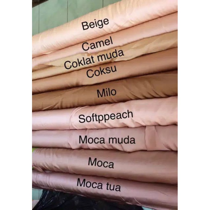 Jual Kain Maxmara Mocca Muda 3Meter | Shopee Indonesia