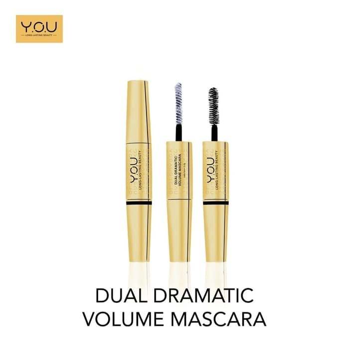 YOU MAKEUPS DUAL DRAMATIC VOLUME MASCARA YOU MASCARA ISI 2 Y.O.U MAKEUP