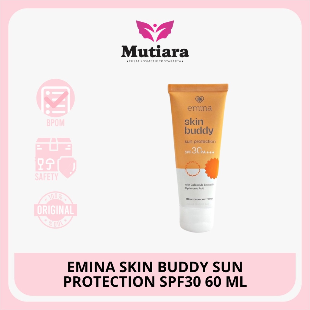 Jual EMINA SKIN BUDDY SUN PROTECTION SPF30 60 ML Shopee Indonesia