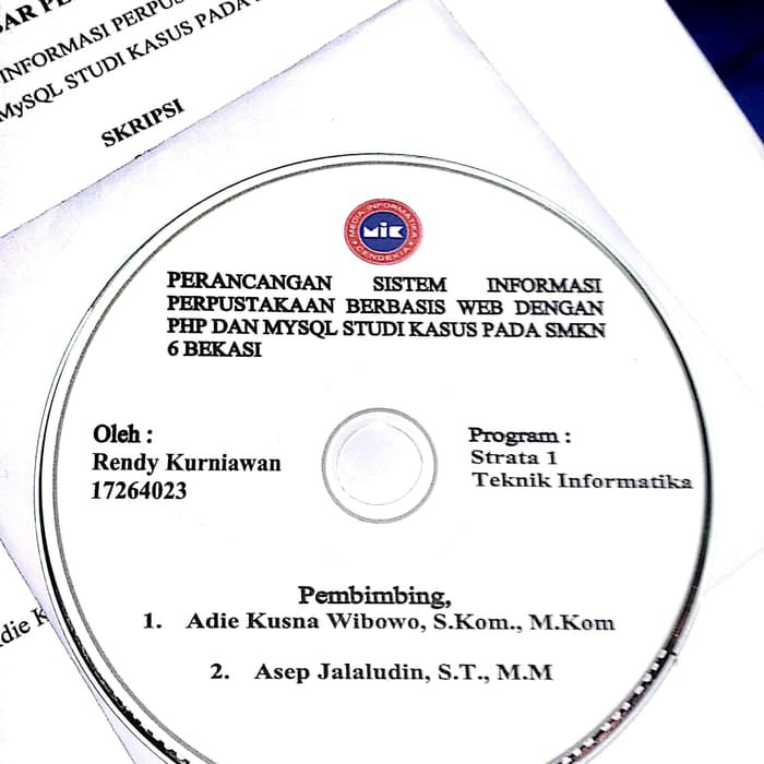 Jual Cetak Label Dvd & Design Untuk Label Dvd Skripsi Indonesia|Shopee Indonesia