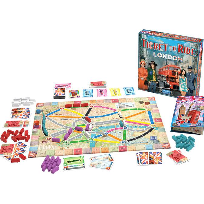 Jual Hemat Ticket To Ride: London Board Game Promo | Shopee Indonesia