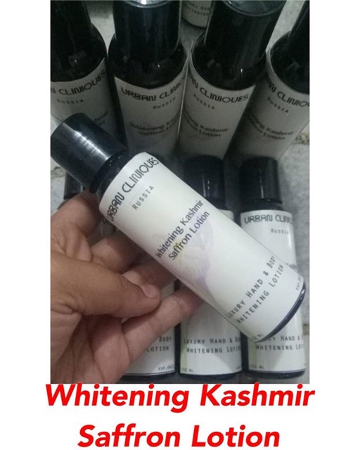 Jual WHITENING KASHMIR SAFFRON LOTION by Urban Cliniques Shopee Indonesia