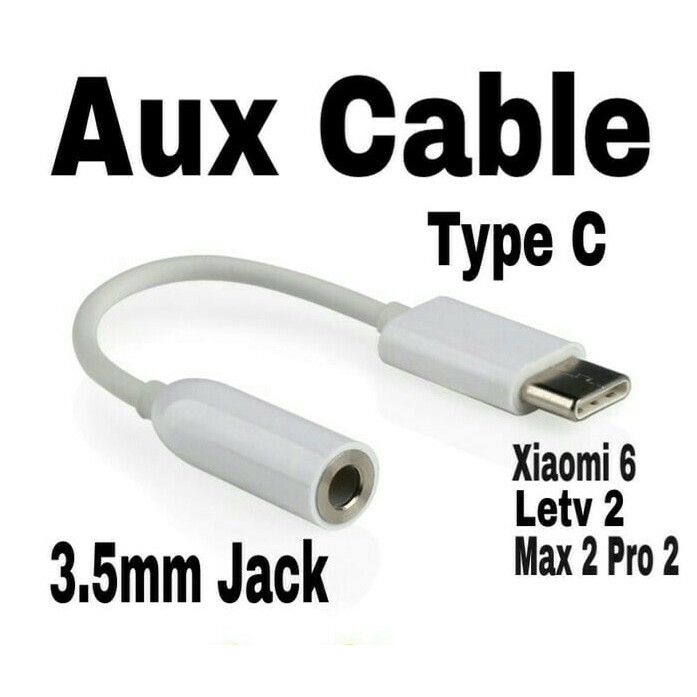 Jual Jual Usb Type C To 3.5Mm Audio Jack Aux Kabel Adapter Converter Konektor | Shopee Indonesia