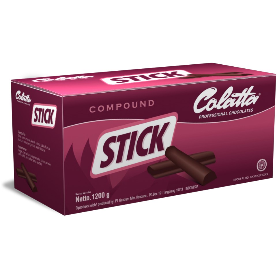 Jual Colatta Stick Compound 1,2 Kg Chocolate Stick Baked Stable - Coklat Stik Tahan Panggang - Cokelat Pa | Shopee Indonesia