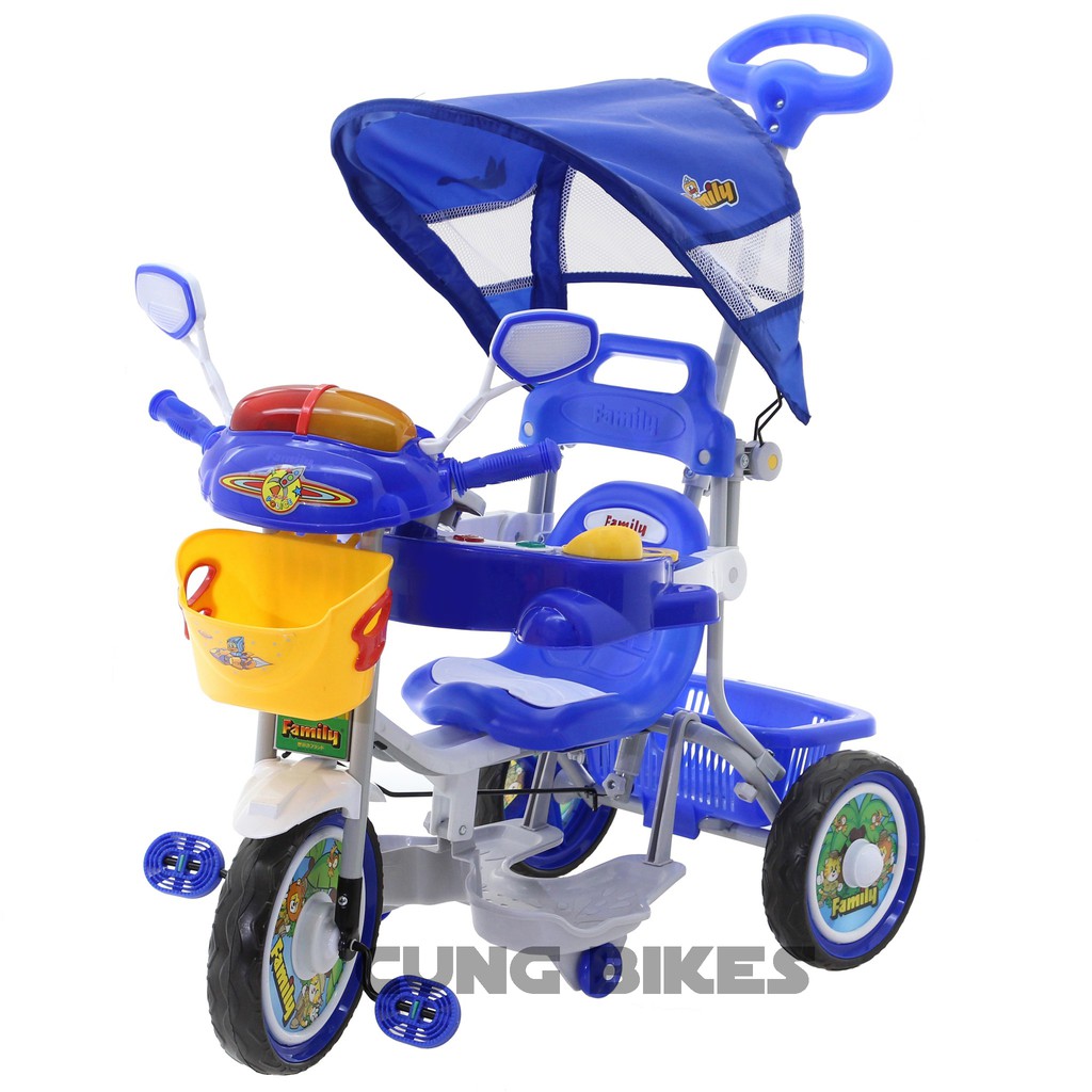 Sepeda anak roda tiga Family type 7233 double musik Shopee Indonesia